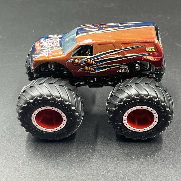 Hot Wheels Other - Hot Wheels 1:64 Scale Monster‎ Jam Stars & Stripes American Eagle Monster Truck
